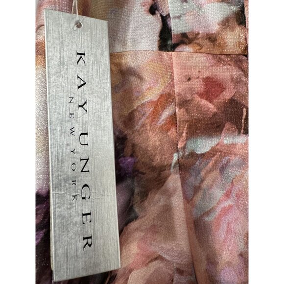 KAY UNGER New York Women Lady's Soft Orchid Dress 4 - Picture 4 of 10